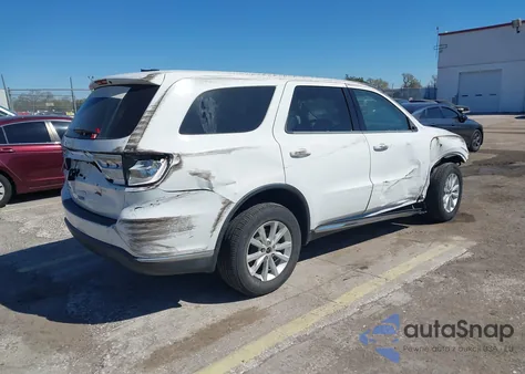 2020 Dodge Durango Sxt Awd z USA, uszkodzony, nr VIN 1C4RDJAG4LC283714